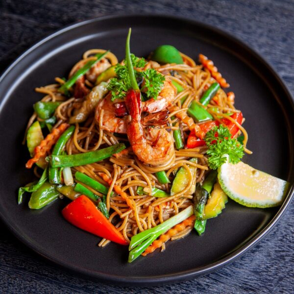 Pad Thai (Rice Noodles) (N) - prawns