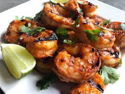 Grilled Spicy Prawns